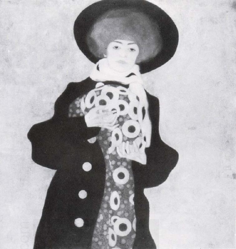 Egon Schiele Portrait of gertrude schiele China oil painting art